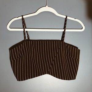 Stripped Crop Top